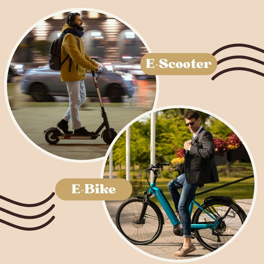 E-bikes vs. E-scooters: Which Is Better for Commuting?