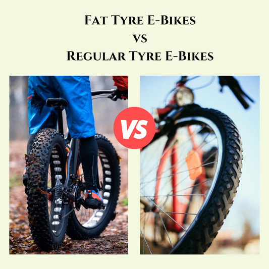 Fat Tyre E-Bikes vs. Regular Tyre E-Bikes: Which One’s Right for You?