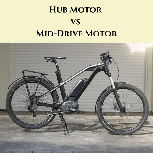 E-Bike Hub Motor vs. Mid-Drive Motor: What’s the Difference?