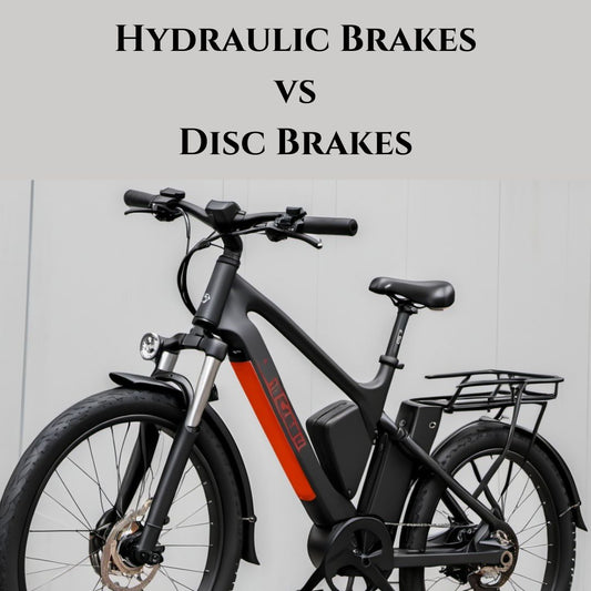 Hydraulic Brakes vs. Disc Brakes: Which is Best for Your E-bike?