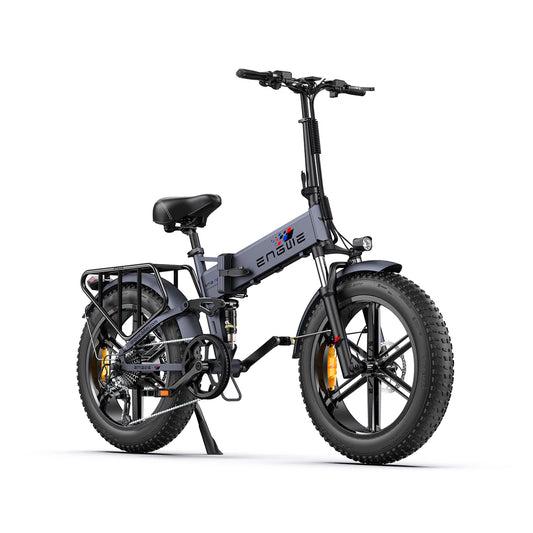 Powered Pedals | ENGWE ENGINE PRO UF Folding Fat Tyre 750W eBike