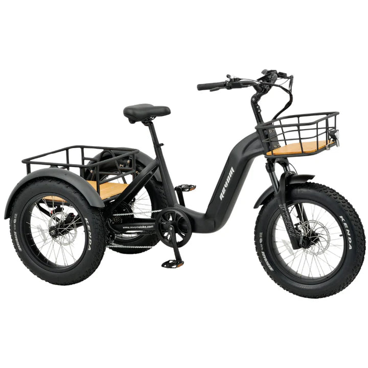 Revom T2 500W Transport Electric Mountain Trike