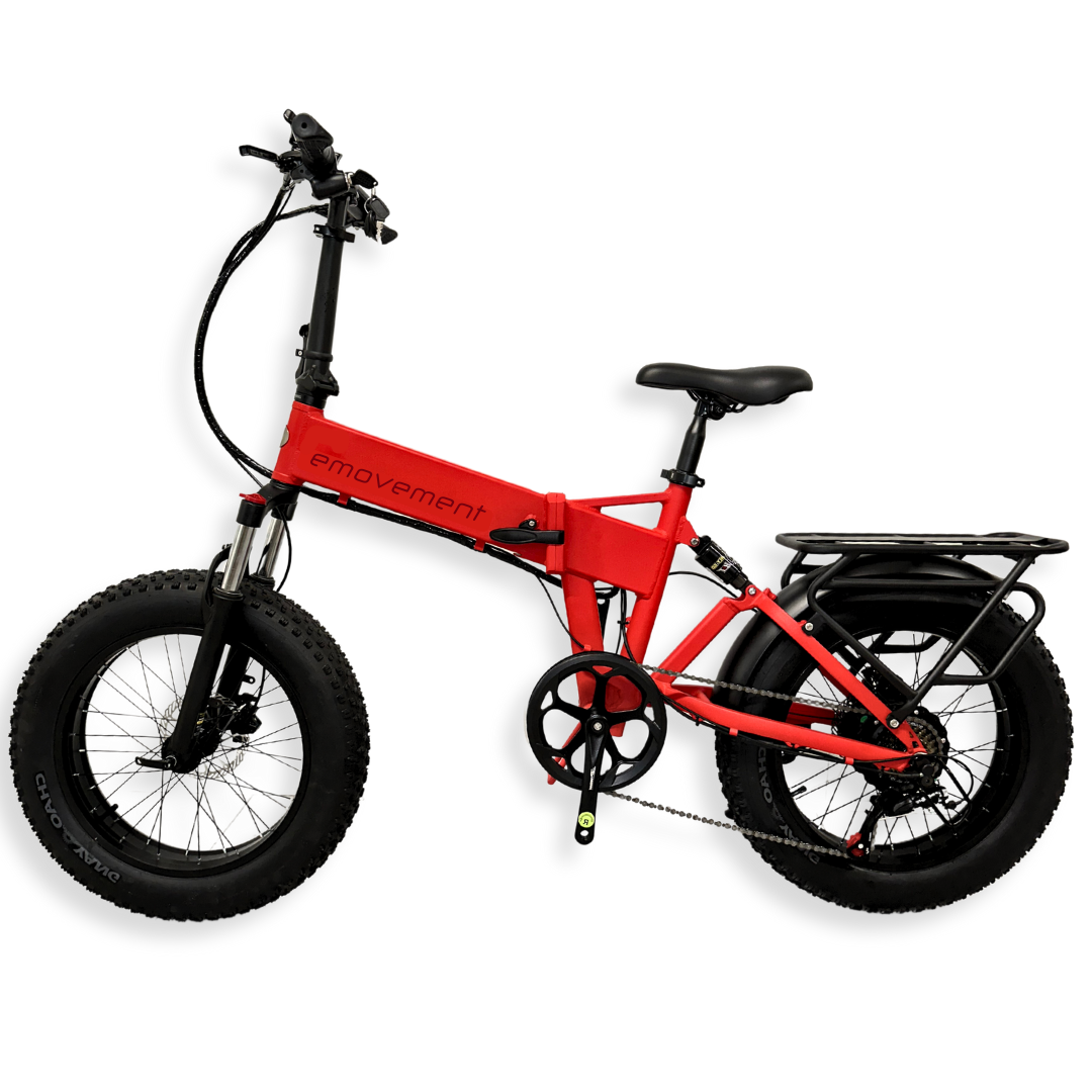 E-Movement Panther v4.2 Fat Tyre Folding Electric Bike 500W