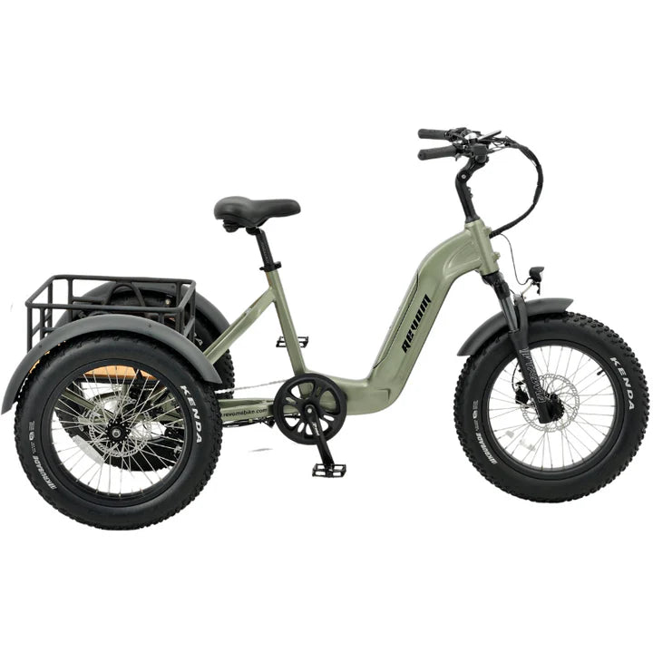 Revom T2 500W Transport Electric Mountain Trike