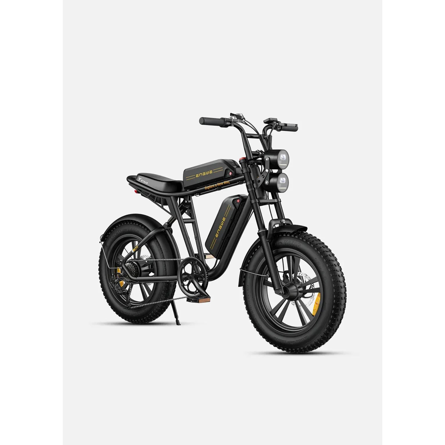 ENGWE M20 750W Fat Tyre Electric Bike black