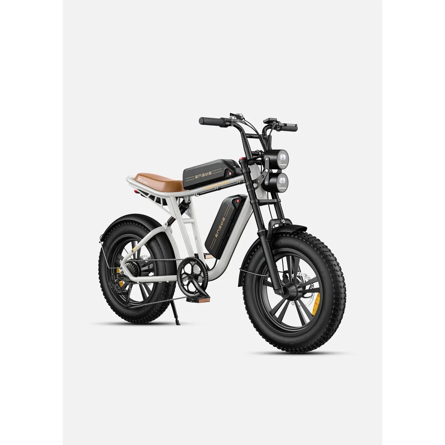 ENGWE M20 750W Fat Tyre Electric Bike white