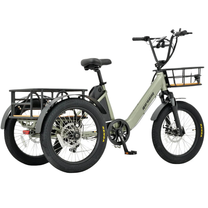 Revom T2 500W Transport Electric Mountain Trike