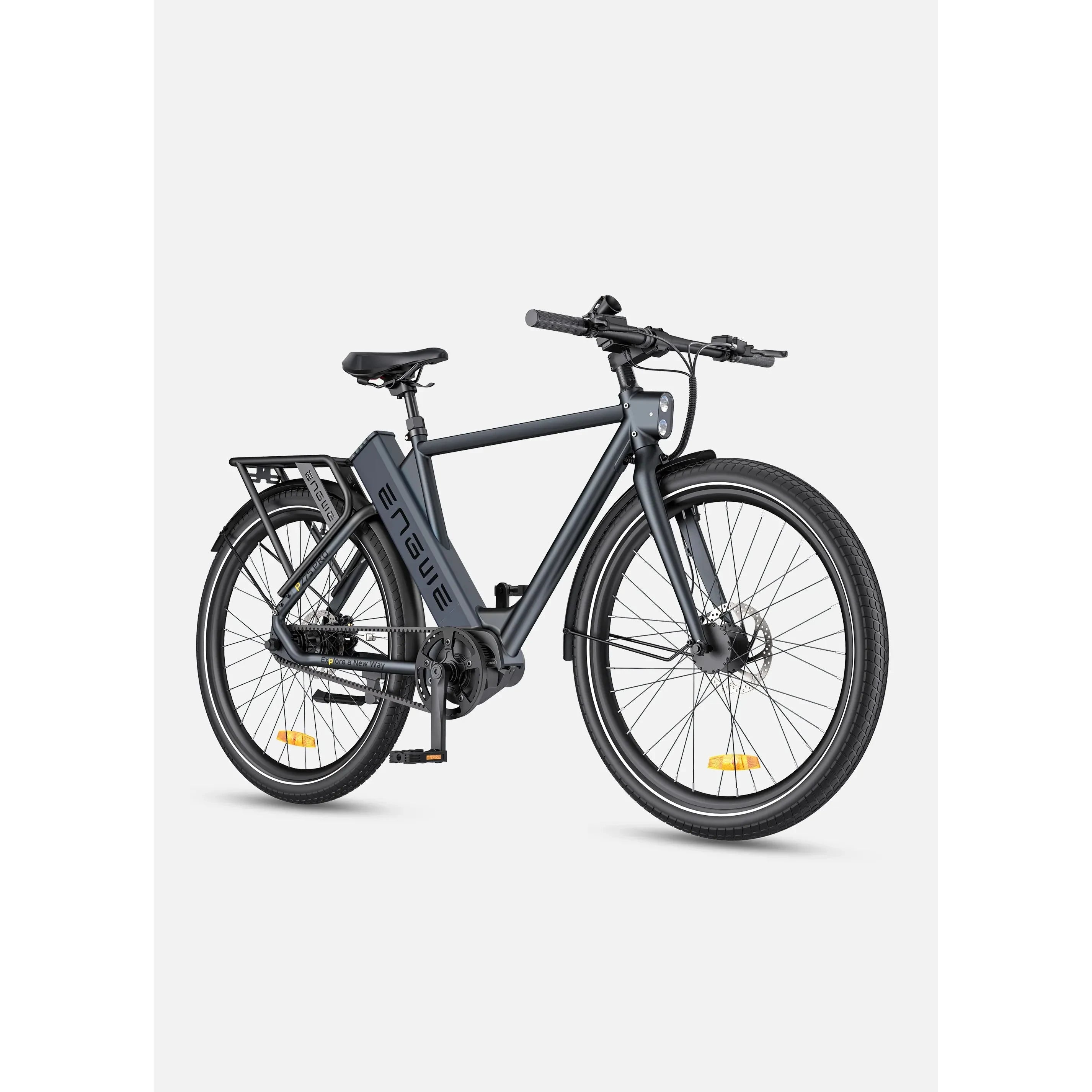 ENGWE P275 Pro Hybrid Crossbar 250W Electric Bike Black