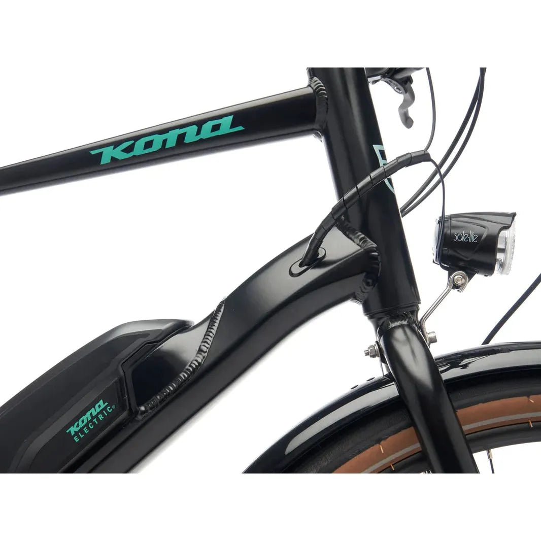 Kona Dew-E Crossbar Electric Bike