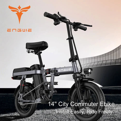 ENGWE T14 Folding 250W Electric Bike grey