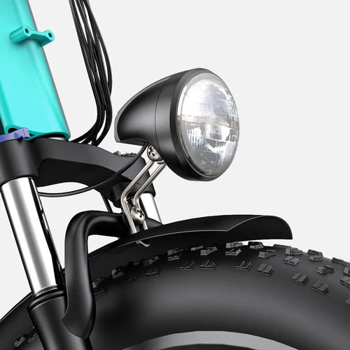 Powered Pedals | ENGWE E26 Fat Tyre Hybrid 250W Electric Bike Lights