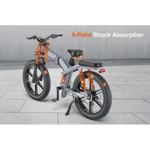 ENGWE X26 1000W Folding Long-Range Electric Bike