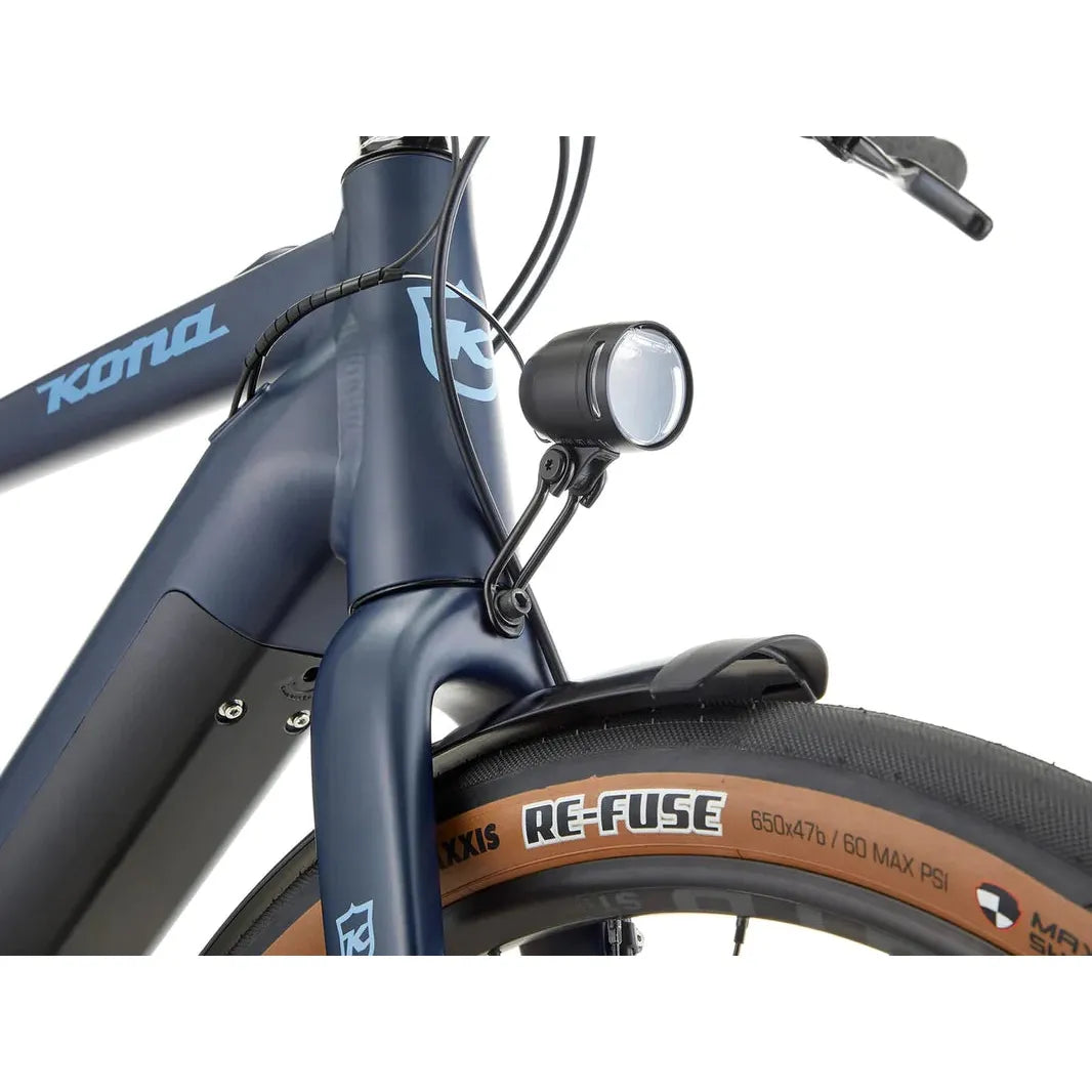 Kona Dew-E DL Crossbar Electric Bike