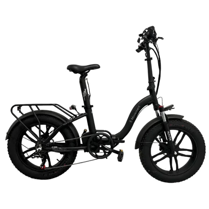 E-MOVEMENT Hunter Extreme Folding Fat Tyre Electric Bike 250W