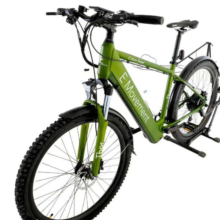 E-MOVEMENT THOR Hybrid Electric Mountain Bike 350W Green