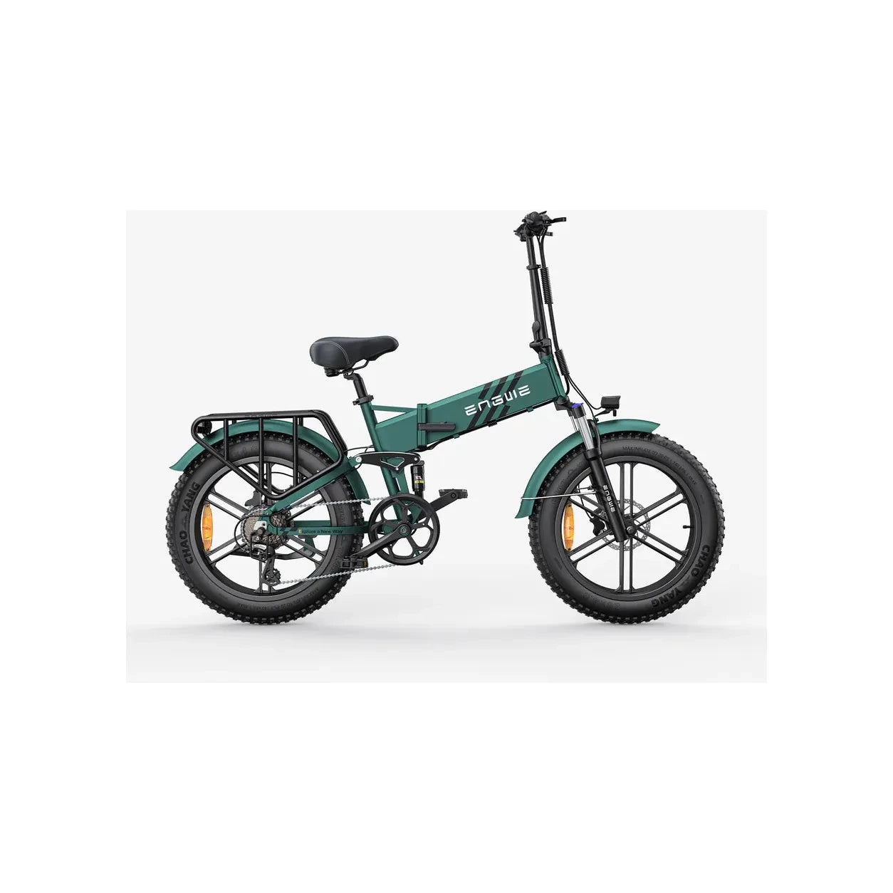 ENGWE 2.0 Folding Fat Tyre Electric Bike Green