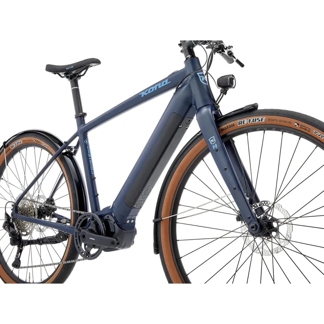 Kona Dew-E DL Crossbar Electric Bike