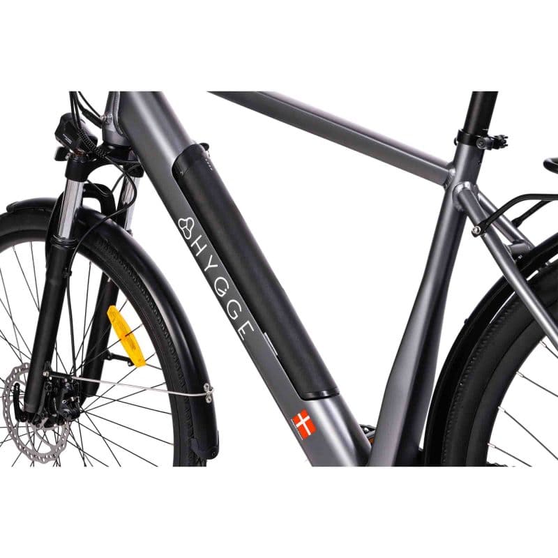 Hygge Aarhus Granite Crossbar Hybrid 250W Electric Bike Frame