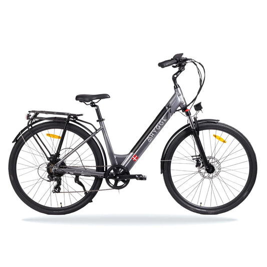 Hygge Aarhus Grey Step-Through Hybrid 250W Electric Bike