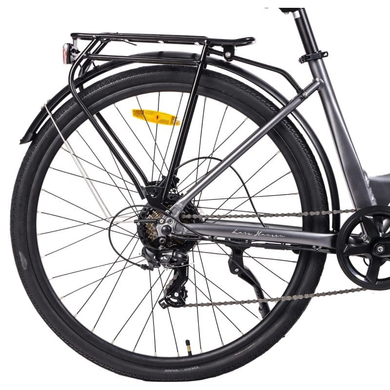 Hygge Aarhus Grey Step-Through Hybrid 250W Electric Bike