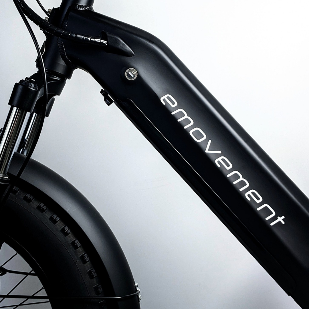 E-MOVEMENT Raven Long Range Fat Tyre Step Through Electric Bike 250W frameE-MOVEMENT Raven Long Range Fat Tyre Electric Bike 500W frame