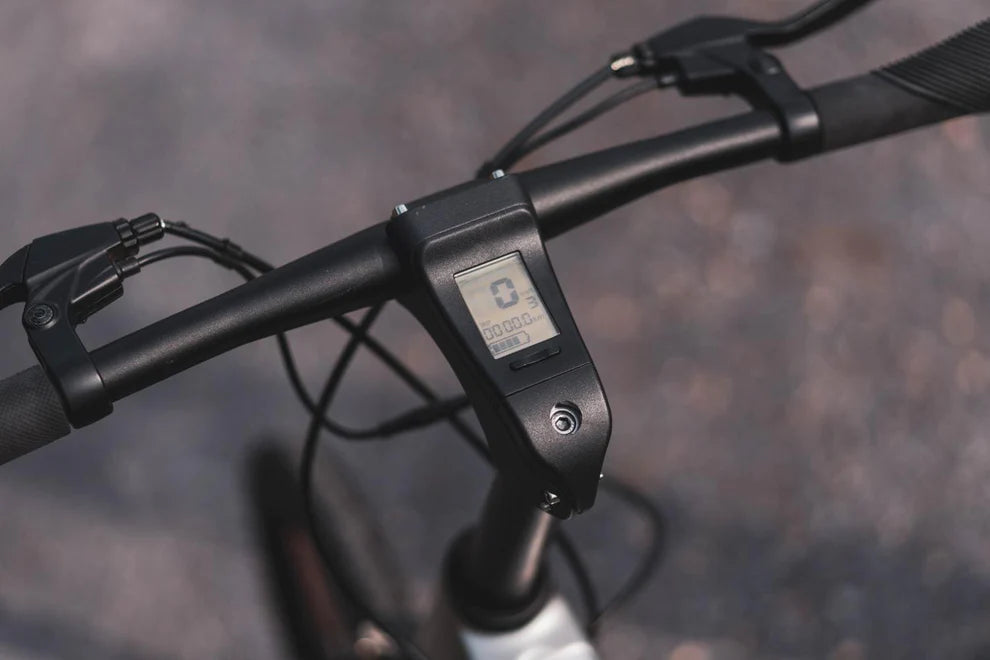 Powered Pedals | Cruzaa Electric Bike 240W City E-Bike Bluetooth Speakers Display