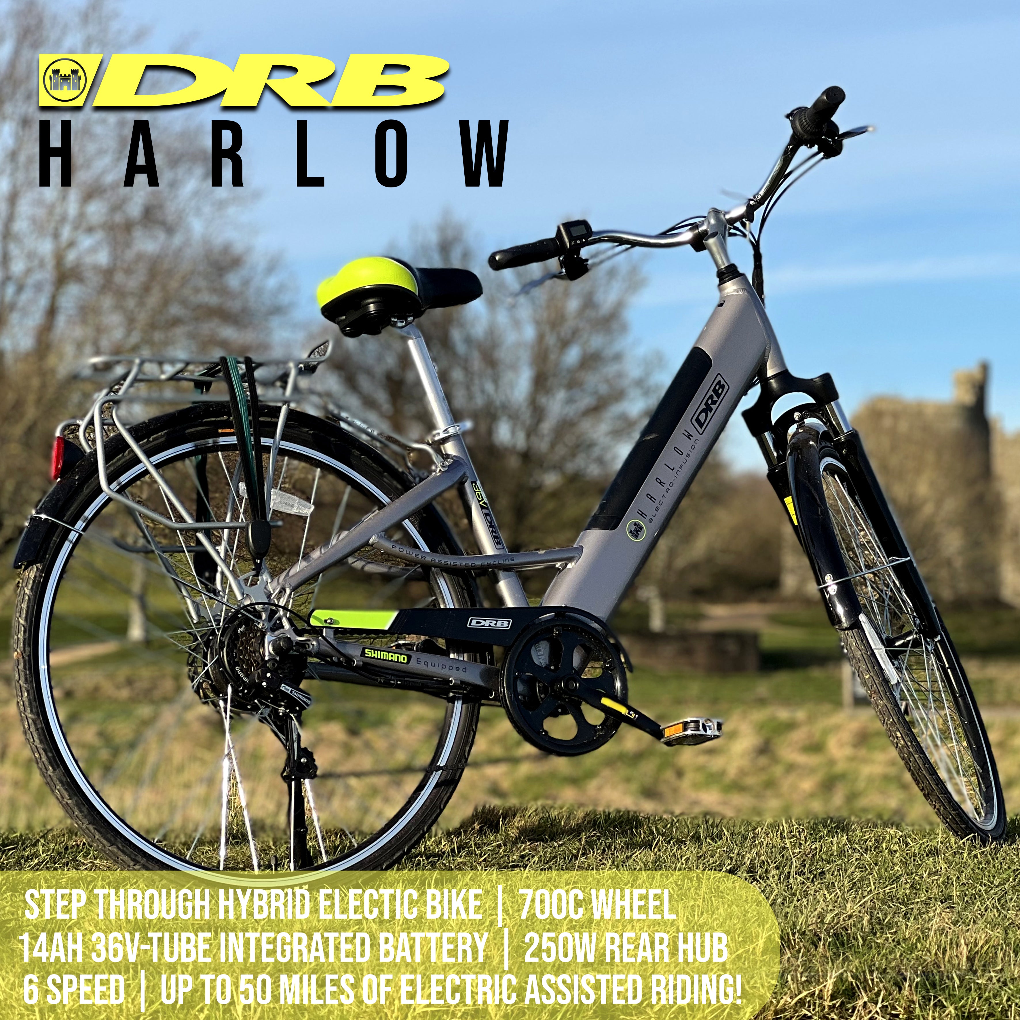 DALLINGRIDGE HARLOW STEP THROUGH HYBRID ELECTRIC BIKE