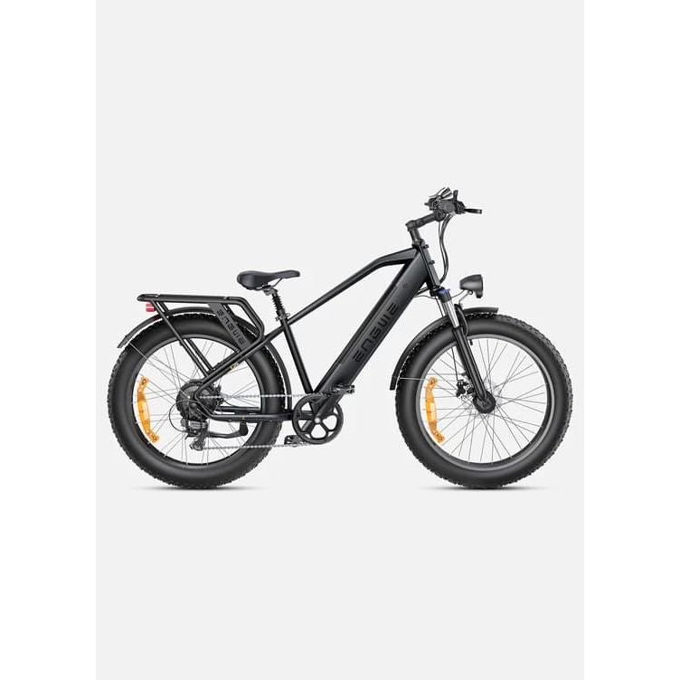 Powered Pedals | ENGWE E26 Fat Tyre Hybrid 250W Electric Bike Crossbar Grey