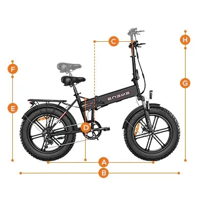 ENGWE EP-2PRO Folding Fat Tyre 750W Electric Bike