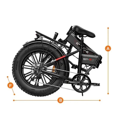 ENGWE EP-2PRO Folding Fat Tyre 750W Electric Bike