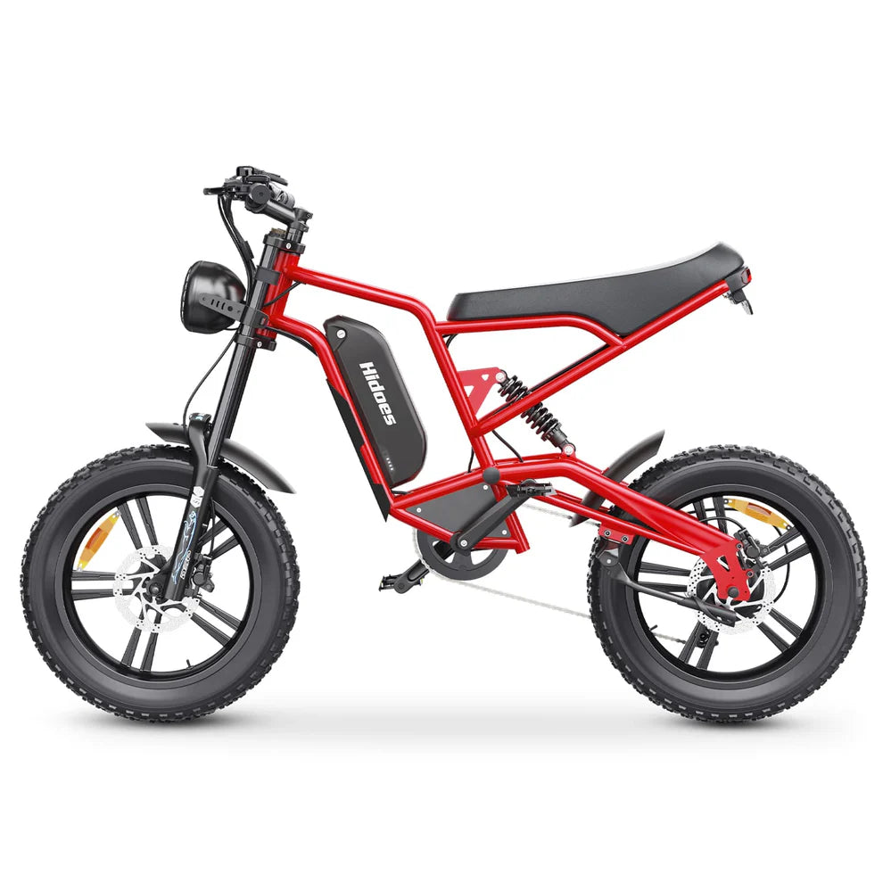 Hidoes B6 1200W Fat Tyre Electric Bike Side