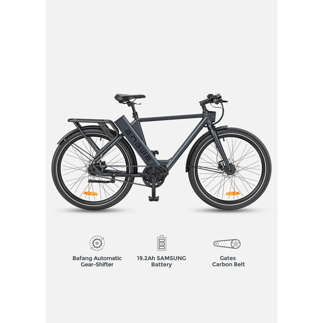 ENGWE P275 Pro Hybrid Crossbar 250W Electric Bike With Specs