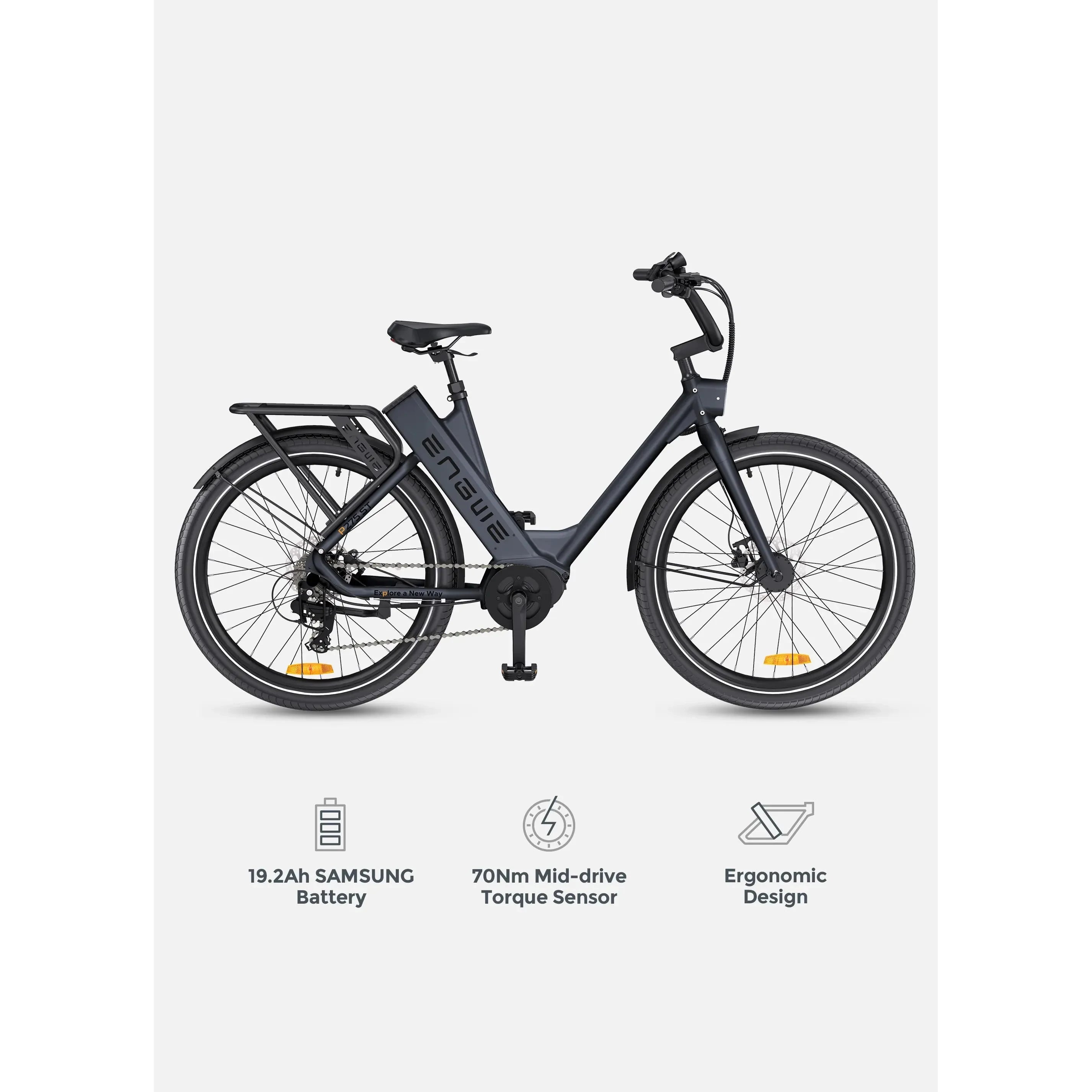 ENGWE P275 250W Step-Through Hybrid Electric Bike