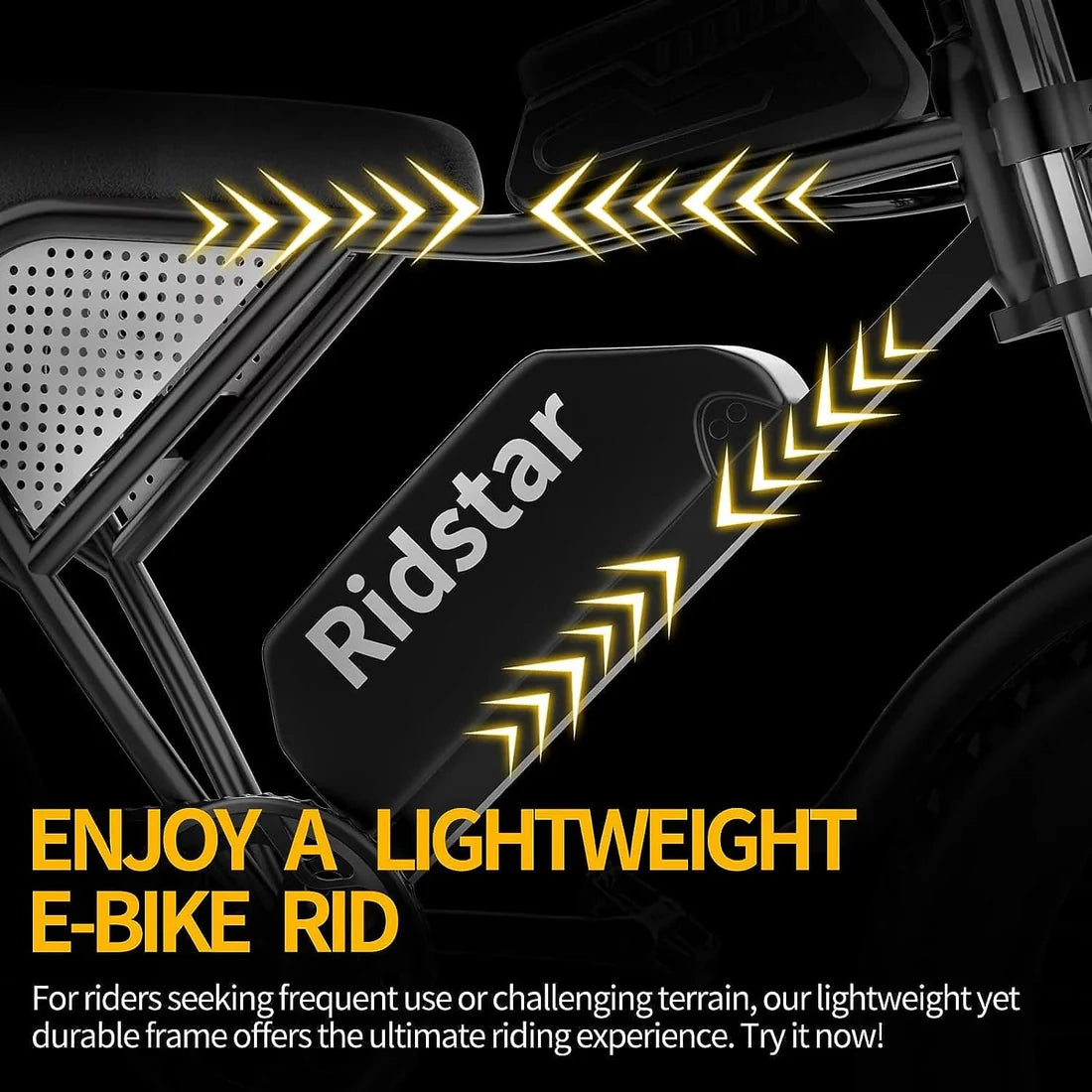 Ridstar Q20 Fat Tyre Electric Bike Battrey