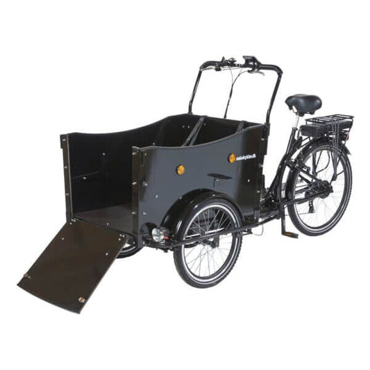 Powered Pedals | AMCARGOBIKES ELECTRIC CARGO BIKE- DOG FRIENDLY