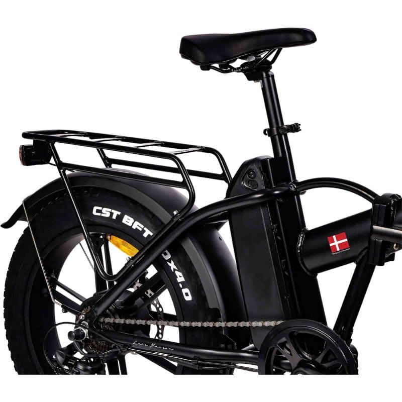 Hygge Vester Folding Electric Bike Black