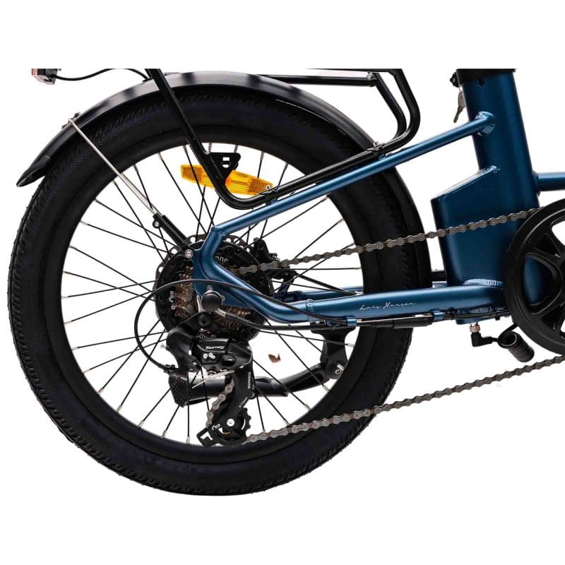 Hygge Virum Step Through Navy Blue 250W Electric Bike