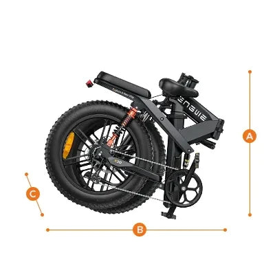 ENGWE X20 Folding 750W Long-Range Electric Bike