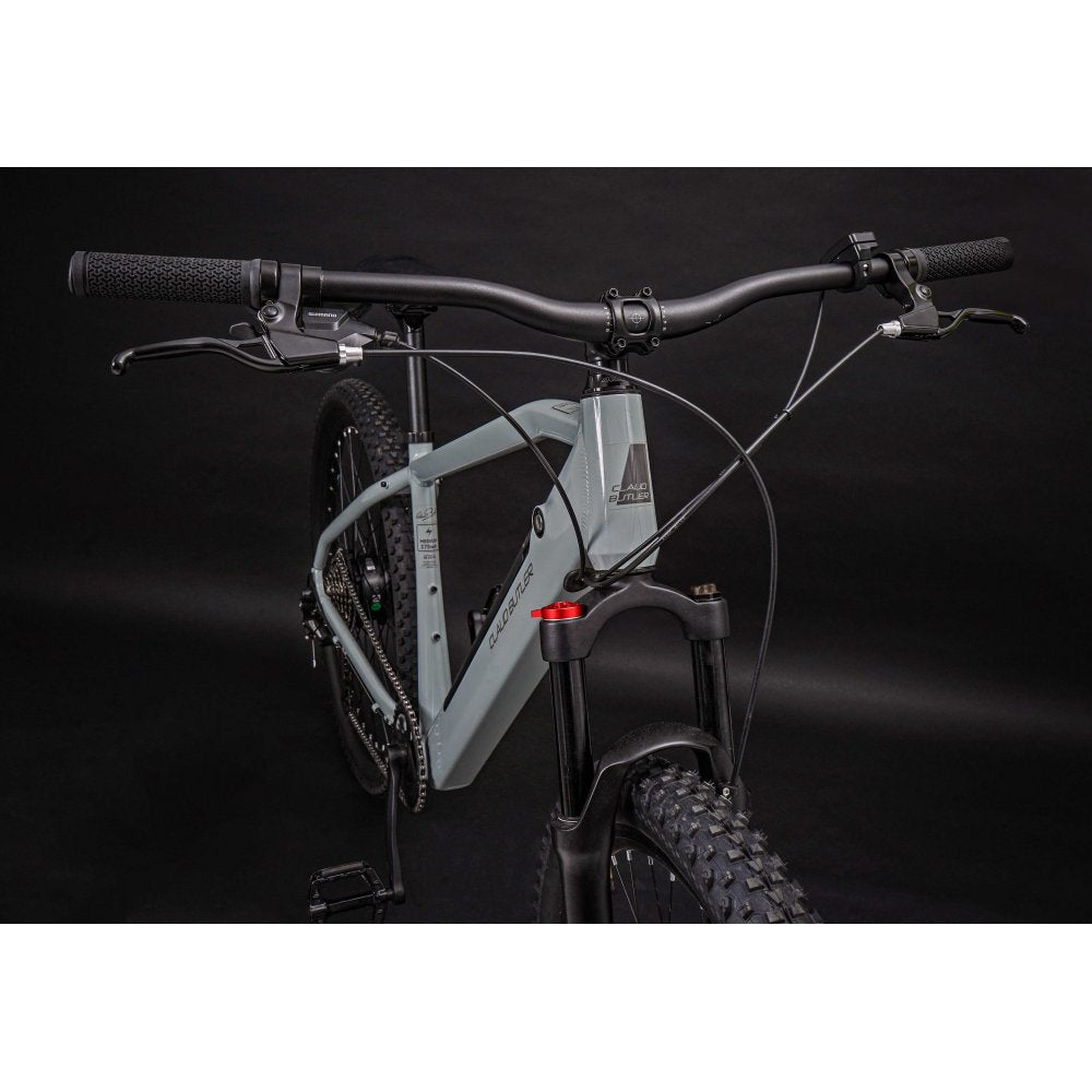 Claud Butler Ridge 1.0 eMountain Bike Light Grey Front