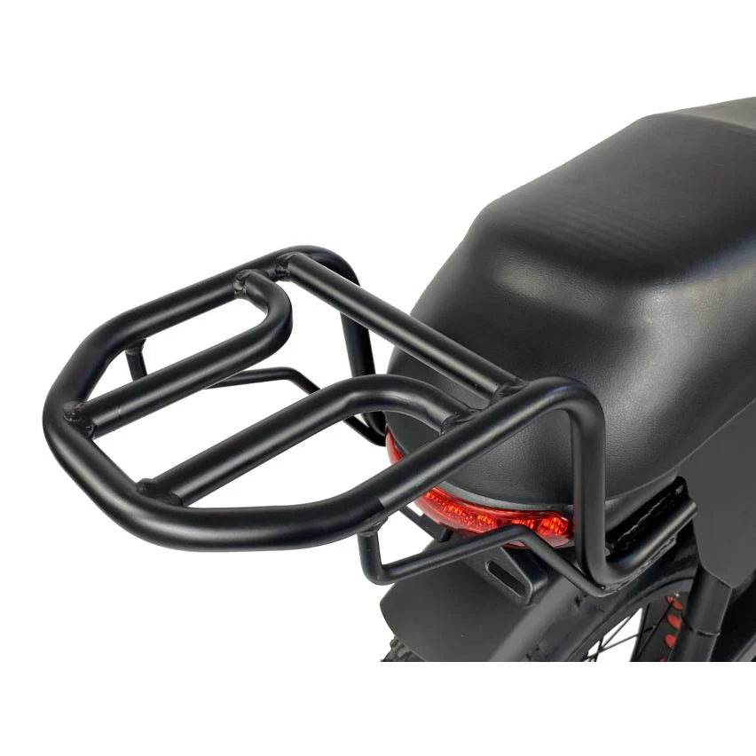 Powered Pedals | Cruz73 Retro Unlimited 750W Fat Tyre  Electric Bike seat