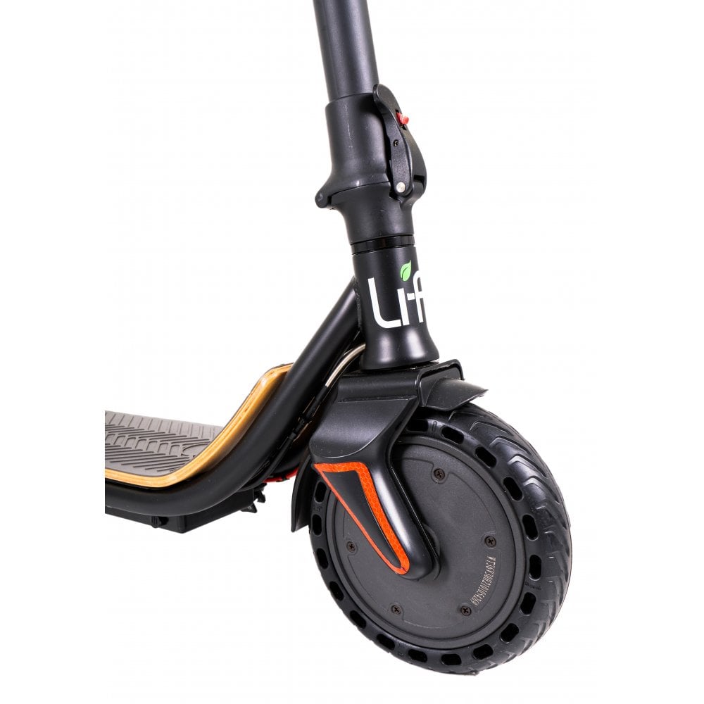 Li-Fe 350HC Electric Scooter front wheel