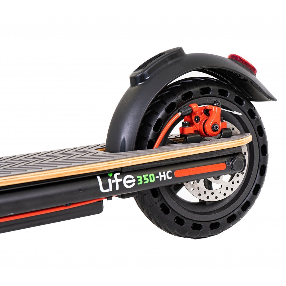 Li-Fe 350HC Electric Scooter back wheel