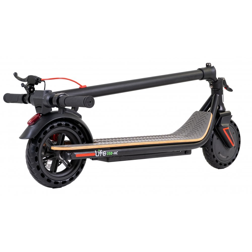 Li-Fe 350HC Electric Scooter folded