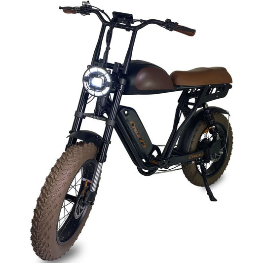 Powered Pedals | Cruz73 Mariner Retro Fat Tyre Electric Bike 250W