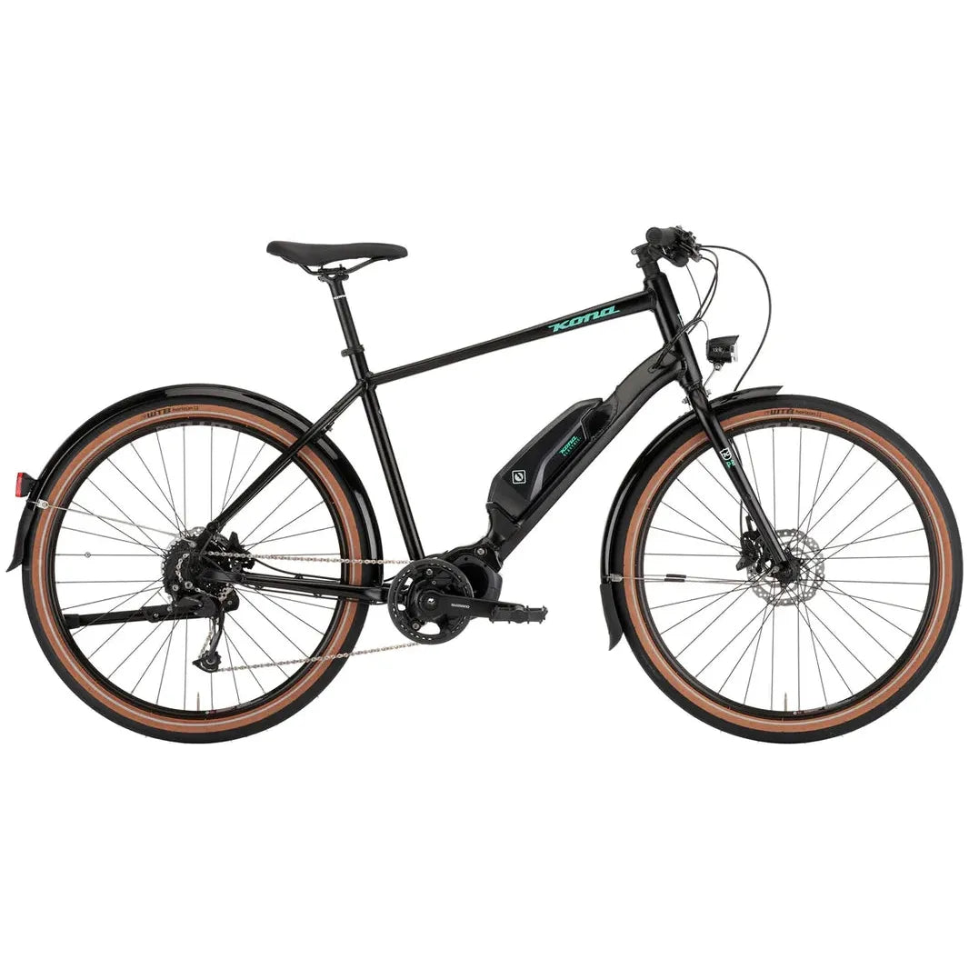 Kona Dew-E Crossbar Electric Bike