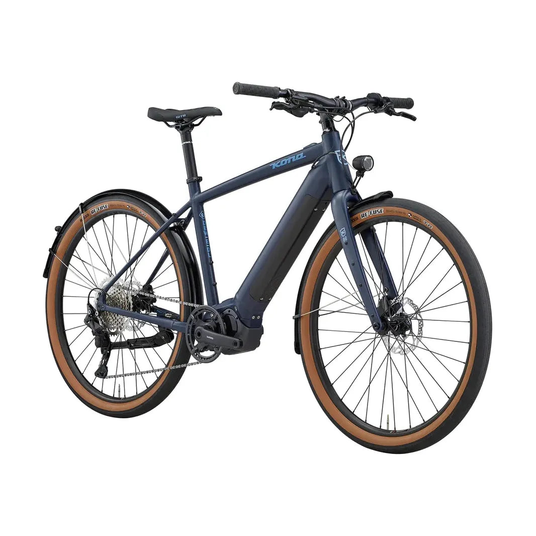 Kona Dew-E DL Crossbar Electric Bike